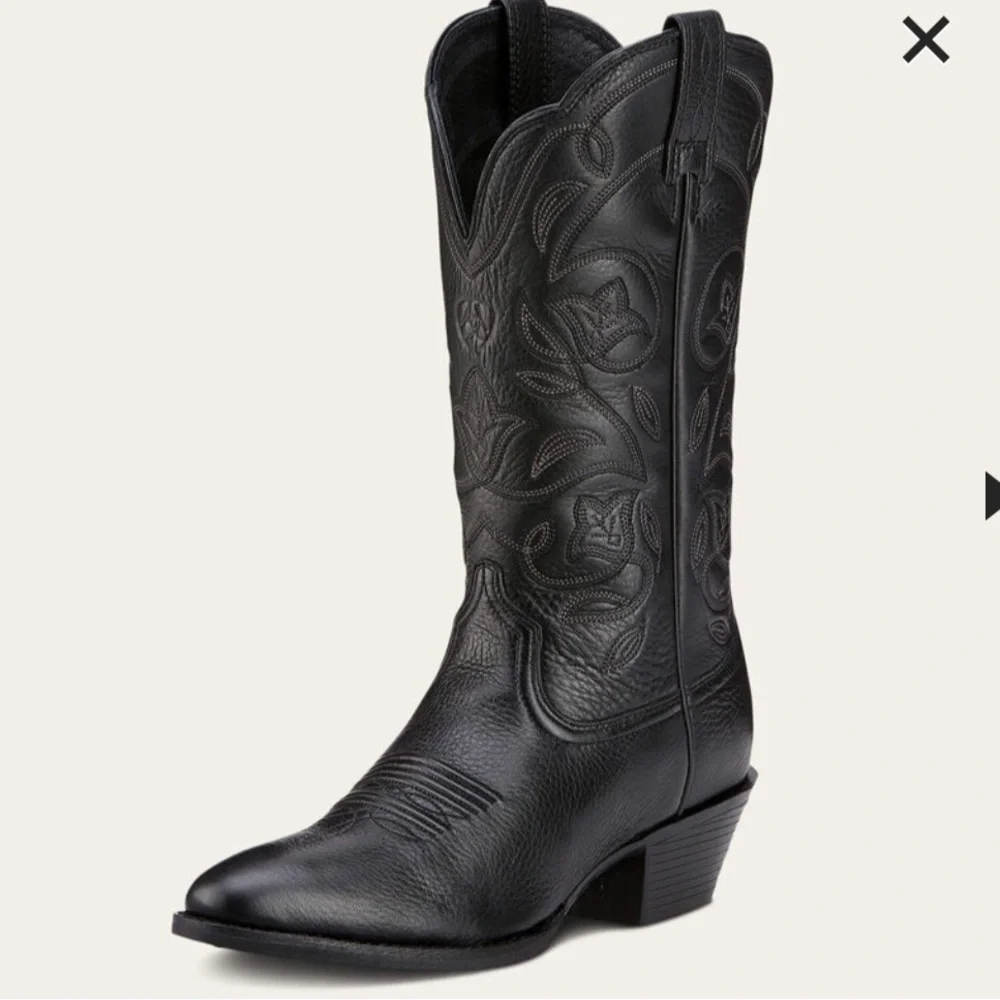Ariat Heritage R Toe Western Boot 6 - Picture 1 of 16